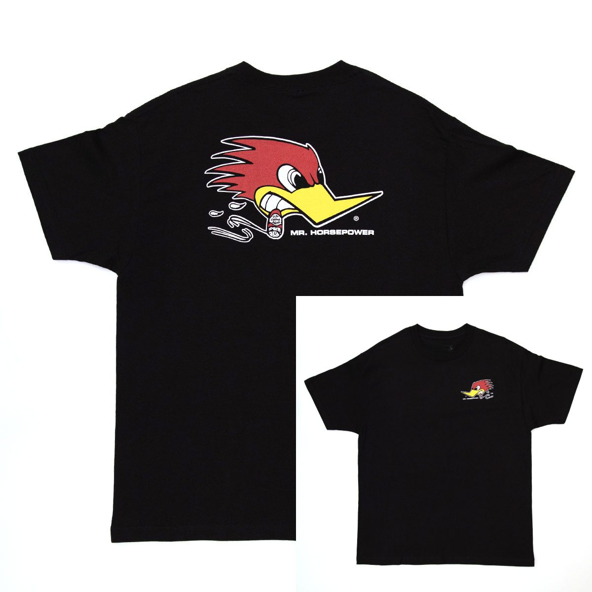 Streetwear Brand Clothing - Rode Specht Logo Klassieke Raceauto Modificatie