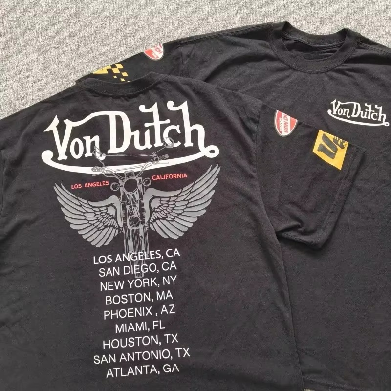Streetwear Brand Clothing - Stadsmotorcultuur Trend Merk T-shirt Katoen Grafisch