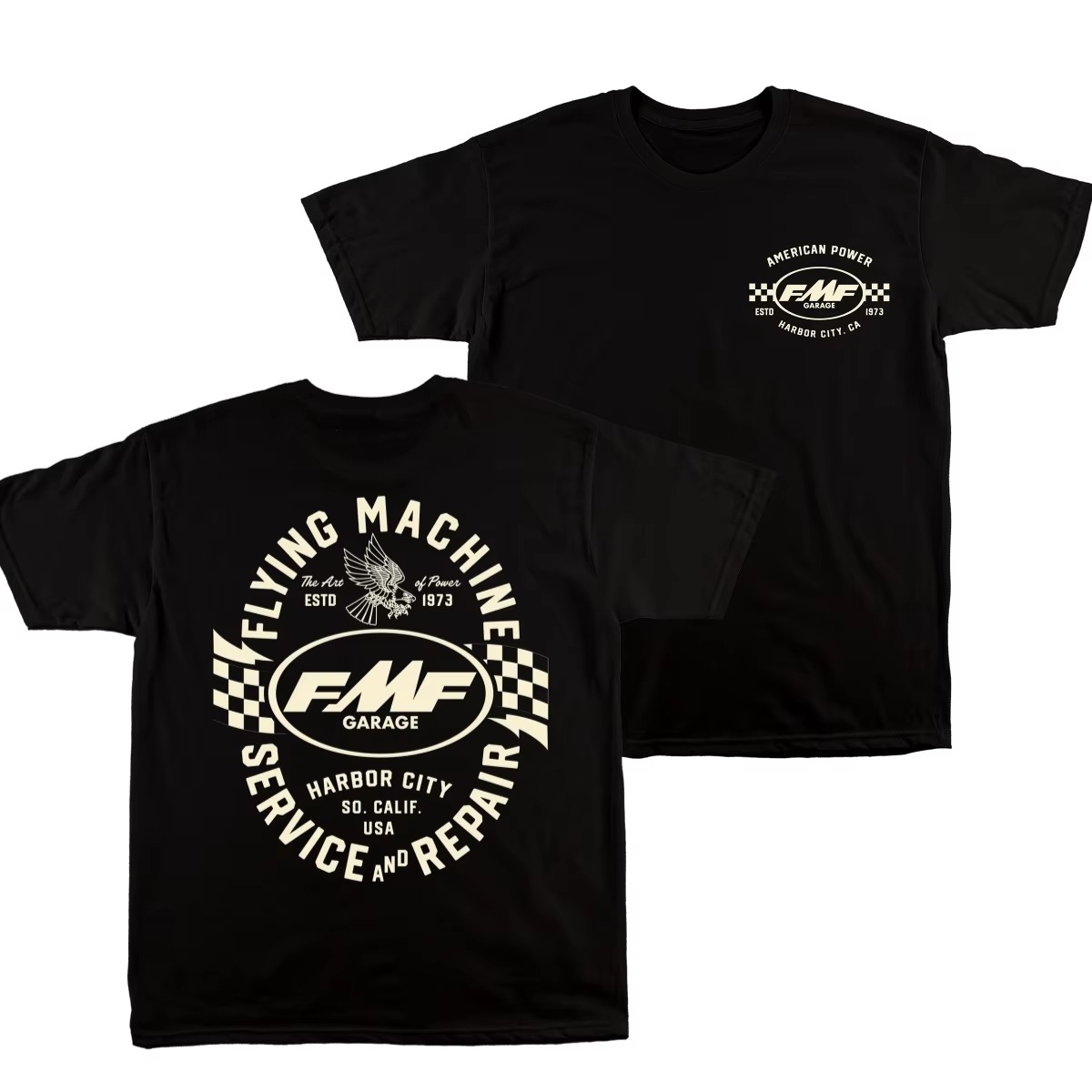 Zwart FMF Vintage Dirt Bike 19 - Streetwear Brand Vintage recensie en prijs